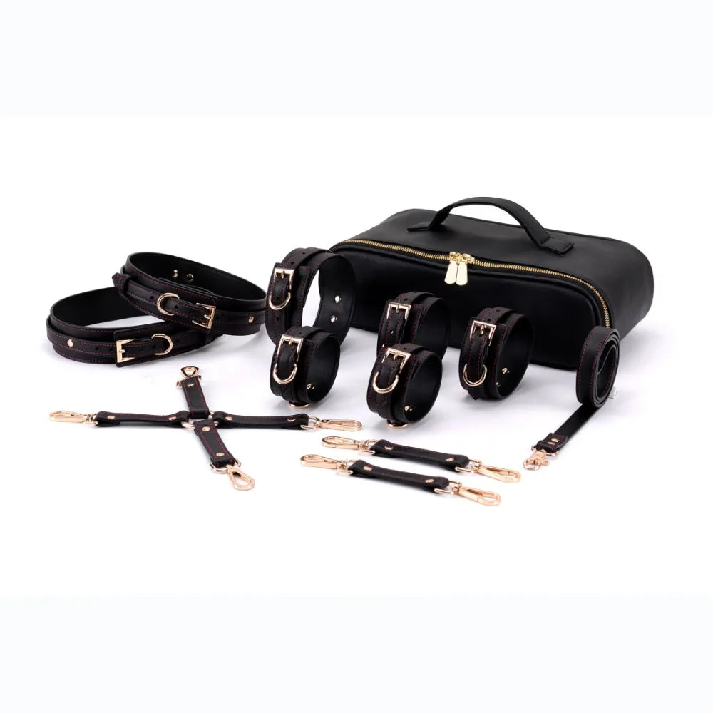 🔥 Kit Bondage 7 Peças – Prazer com Segurança e Estilo
