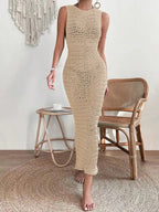 Vestido Tricot Longo Essence