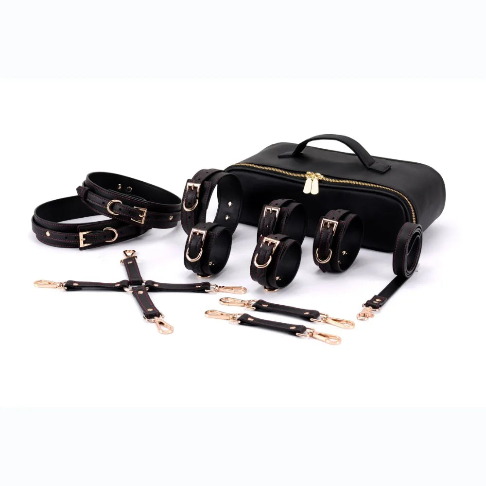 🔥 Kit Bondage 7 Peças – Prazer com Segurança e Estilo