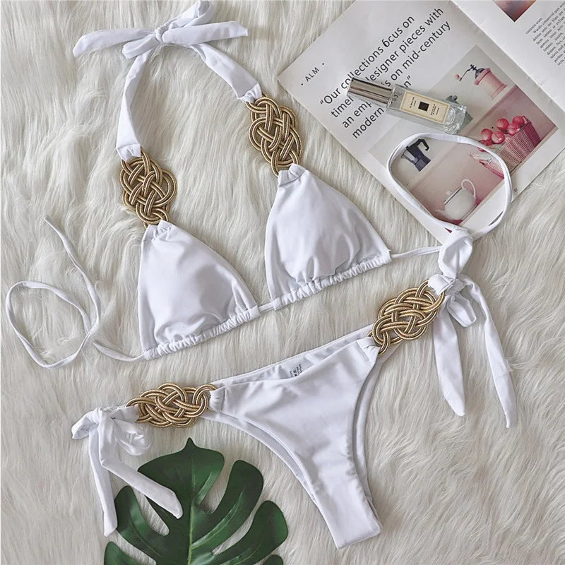 Biquini  Ipanema – Conjunto Sexy 2 Peças Swimwear Feminino 2025