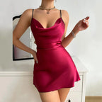 Camisola de Cetim Flora – Elegância e Sensualidade em Cada Detalhe