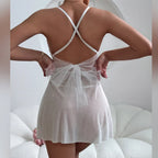 Babydoll Branco Pureza Sedutora