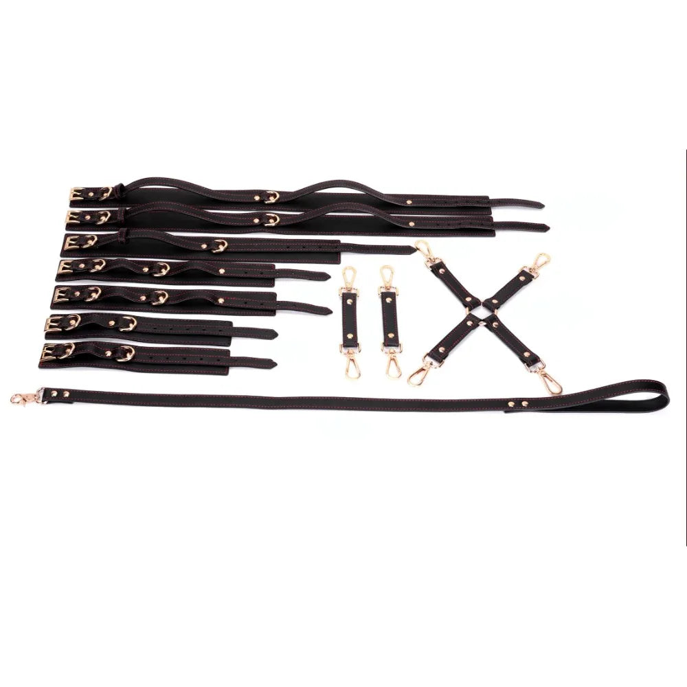 🔥 Kit Bondage 7 Peças – Prazer com Segurança e Estilo