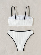 Bikini Amalfi – Conjunto Cintura Alta Feminino 2025 Swimwear Elegante
