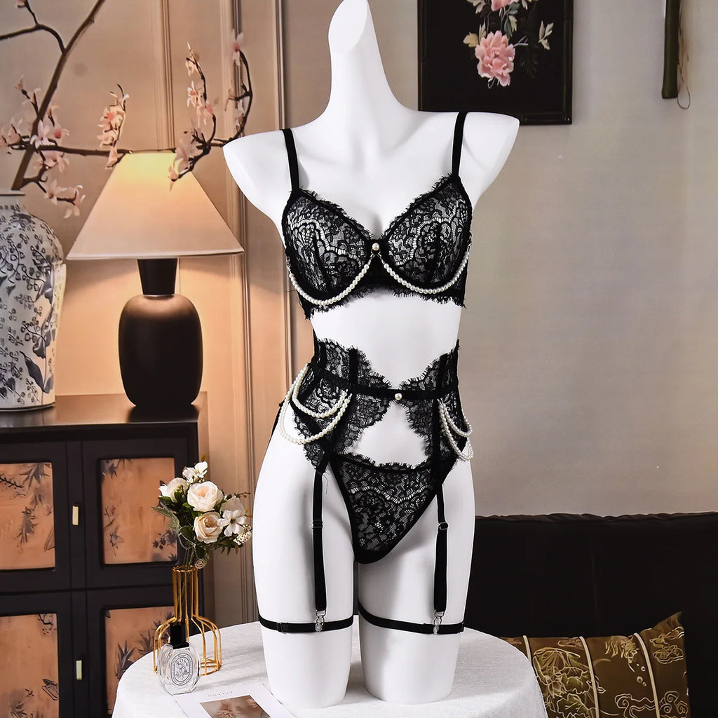 Conjunto Renda Eclipse – Elegância & Sedução