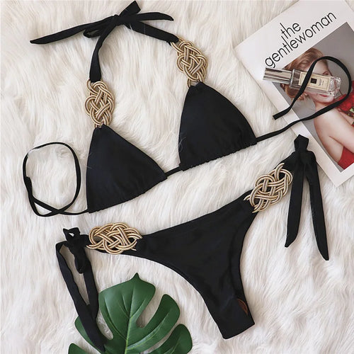 Biquini  Ipanema – Conjunto Sexy 2 Peças Swimwear Feminino 2025