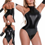 Body Débora – Sedução em Couro Brilhante