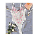 Body de Lingerie Camila – Elegância em Renda Bordada