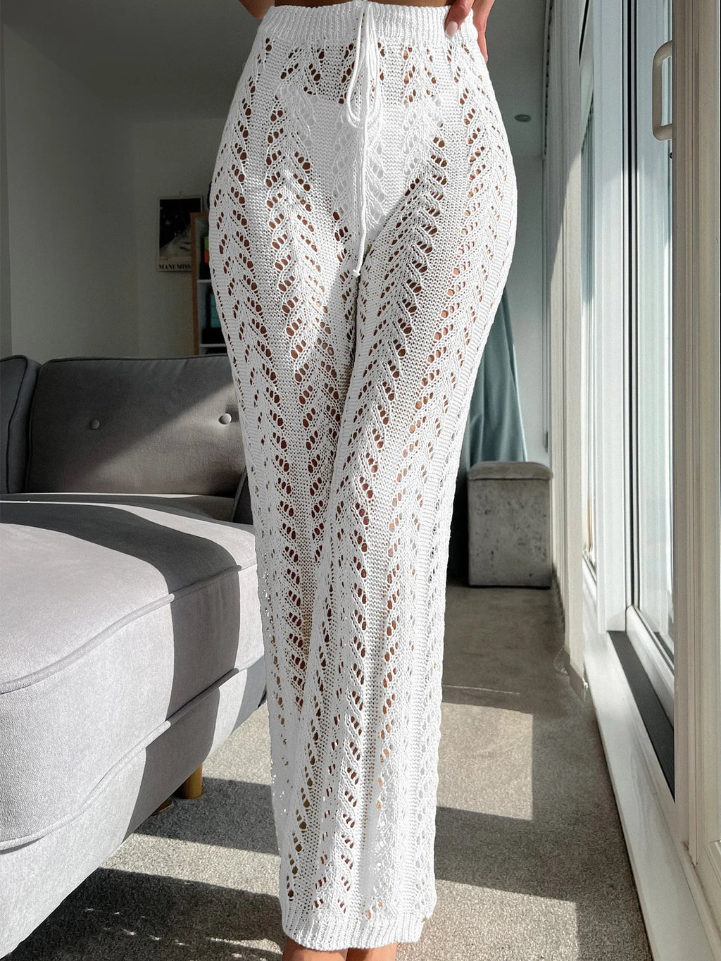 Calça Tricot Longa Marina