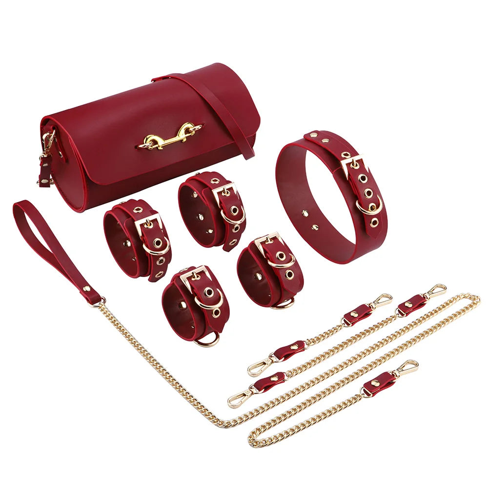 Thierry – Kit de Bondage com Bolsa Luxuosa