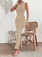 Vestido Tricot Longo Essence