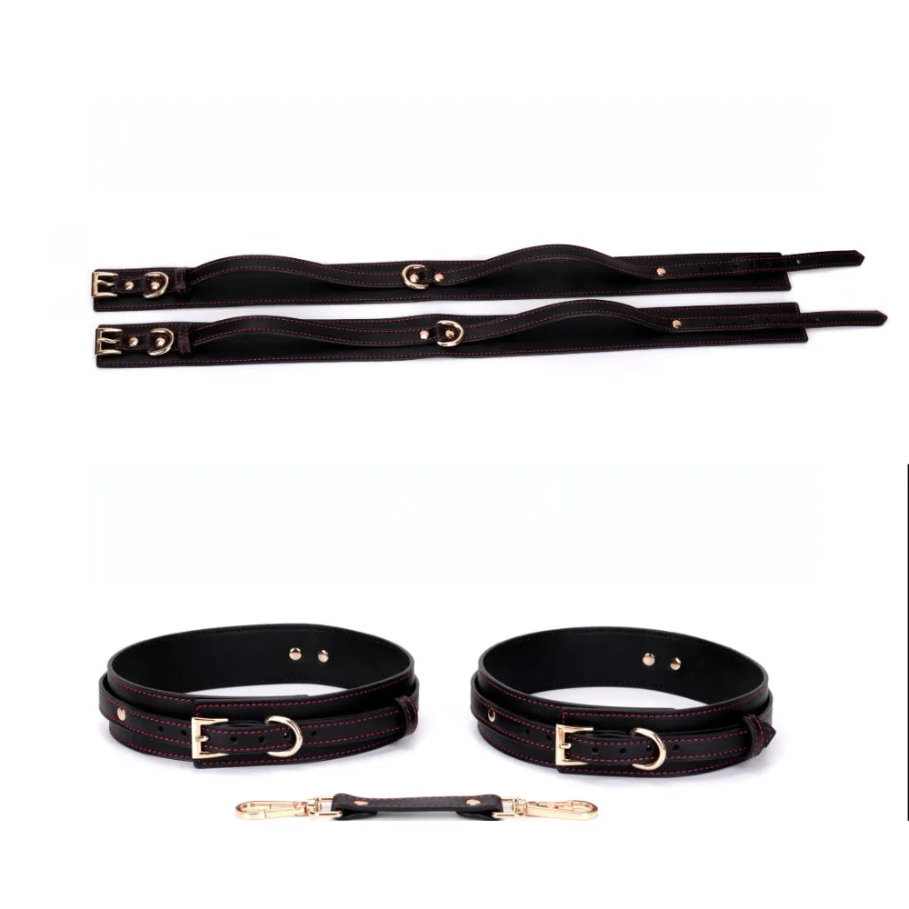 🔥 Kit Bondage 7 Peças – Prazer com Segurança e Estilo
