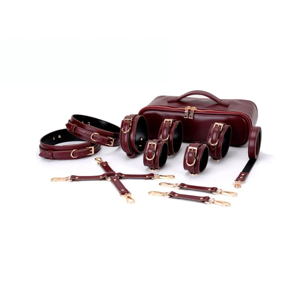 🔥 Kit Bondage 7 Peças – Prazer com Segurança e Estilo